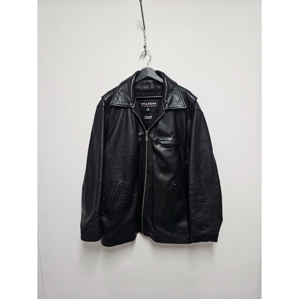 WILSONS LEATHER Thinsulate Lined Leather Jacket Size Medium